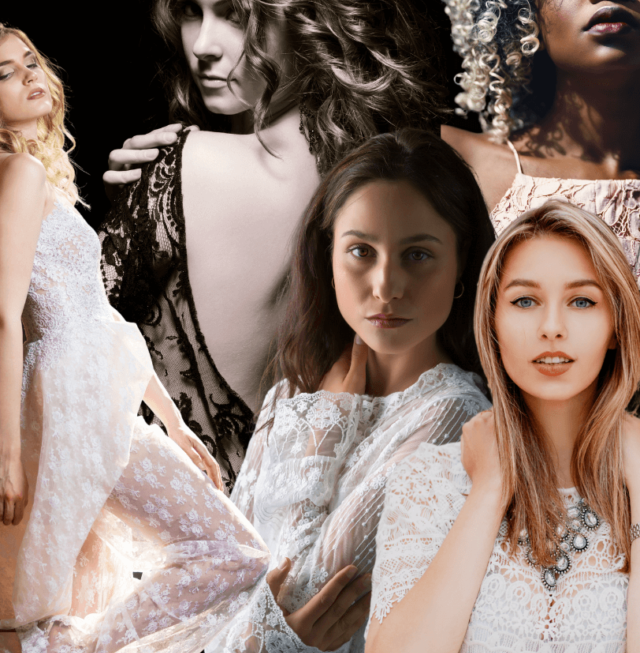 Looks que amamos com rendas!