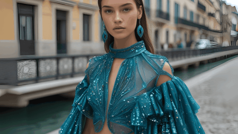 Iris van Herpen alta-costura inspiração mar