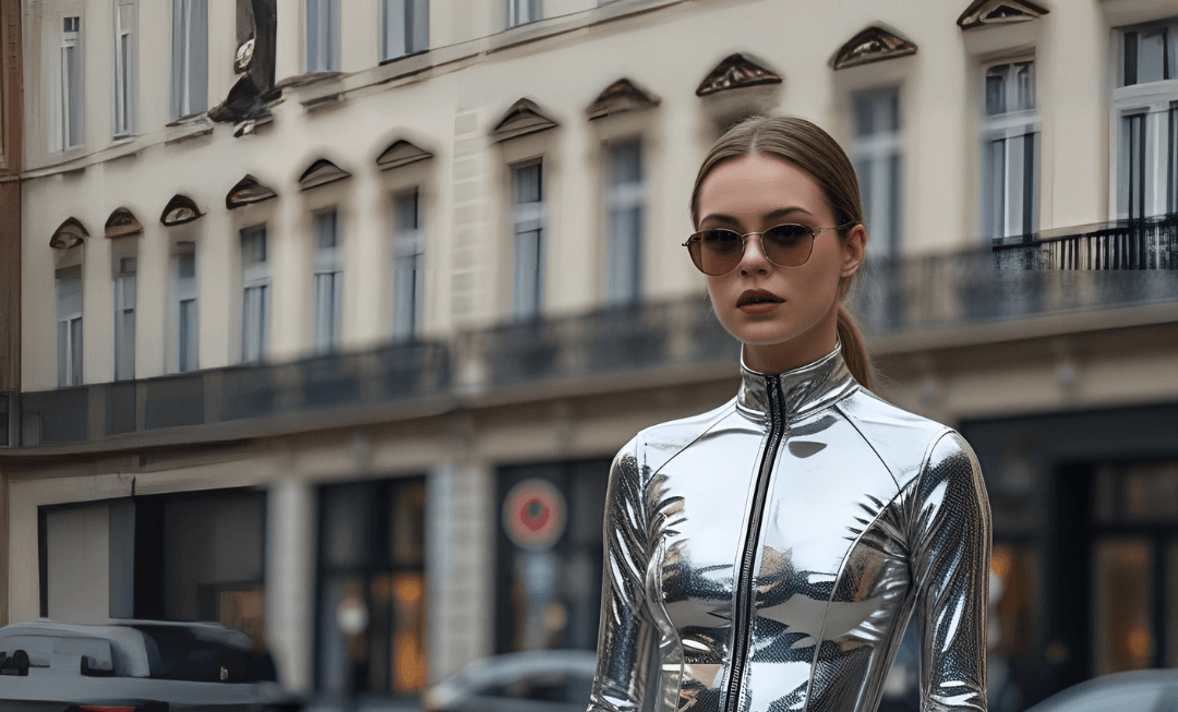 Thierry Mugler vestido robot