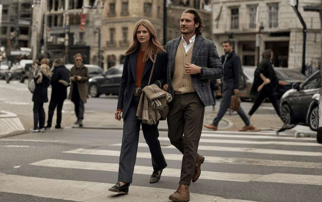 Messy Layers & Old Money Energy: caos, mas chique