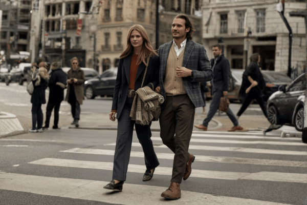 Messy Layers & Old Money Energy: caos, mas chique