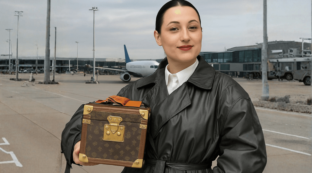 Viajar e baús Louis Vuitton