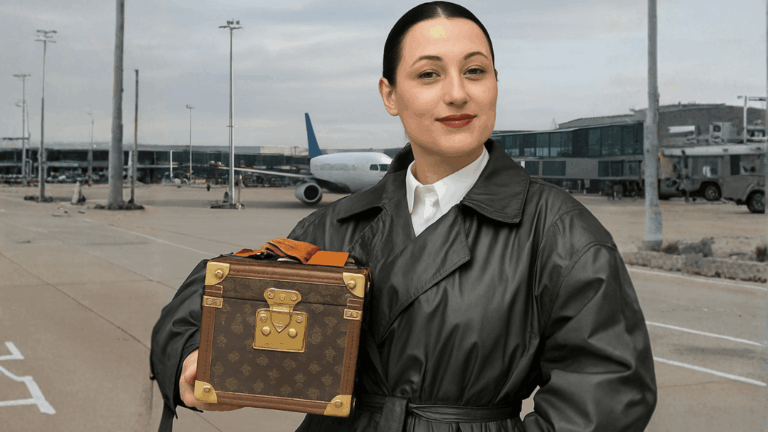 Viajar e baús Louis Vuitton