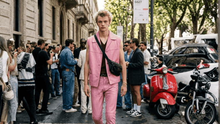 Milano Fashion Week SS27 coleção Clarity da Prada